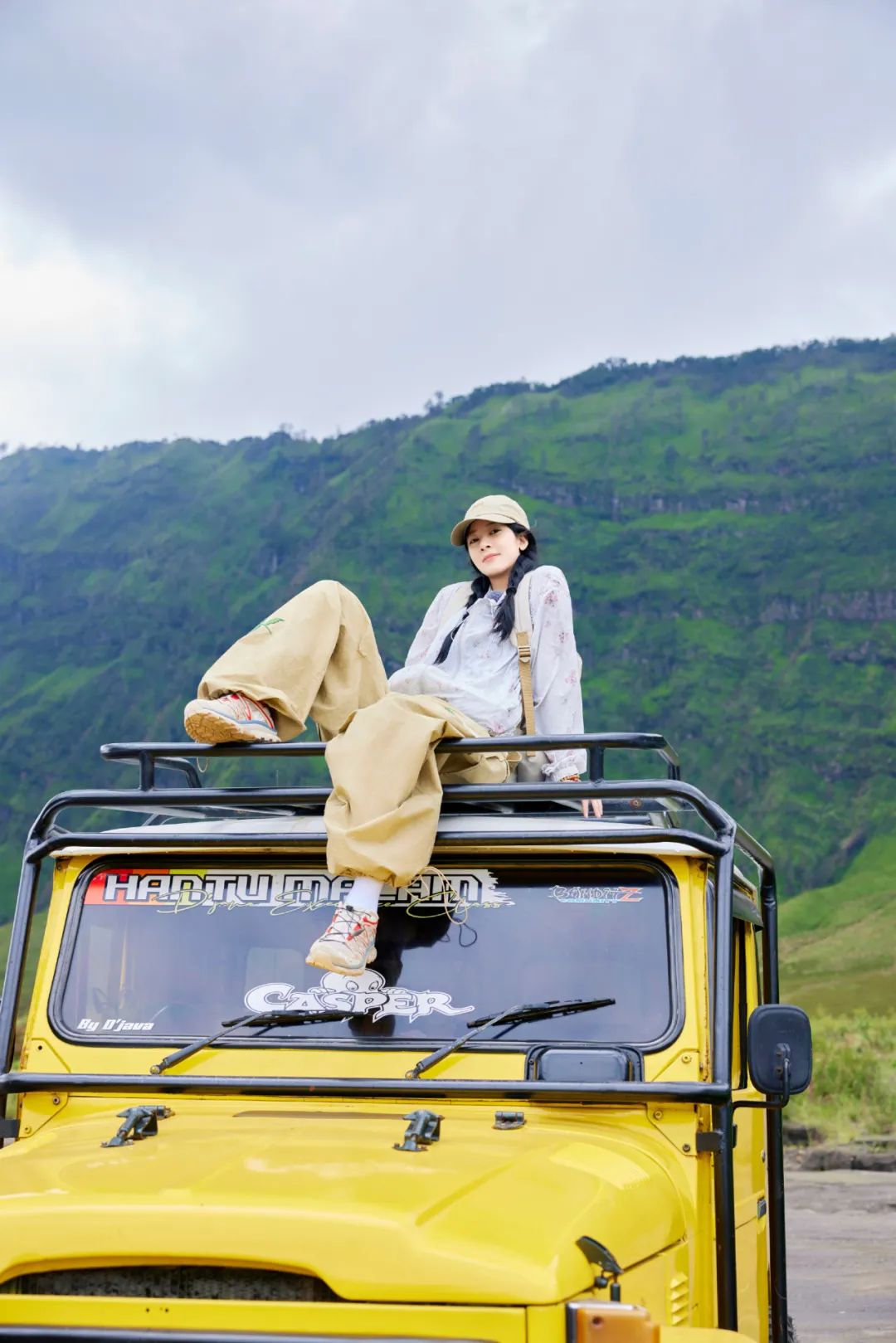 赵昭仪的旅游穿搭,照着穿不出错!