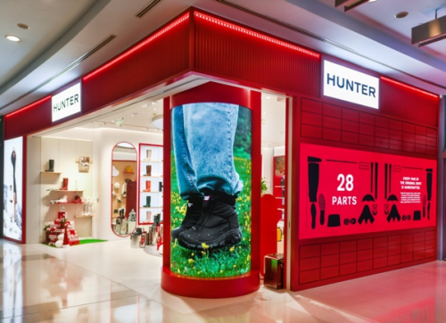 HUNTER上海来福士广场揭幕全新空间