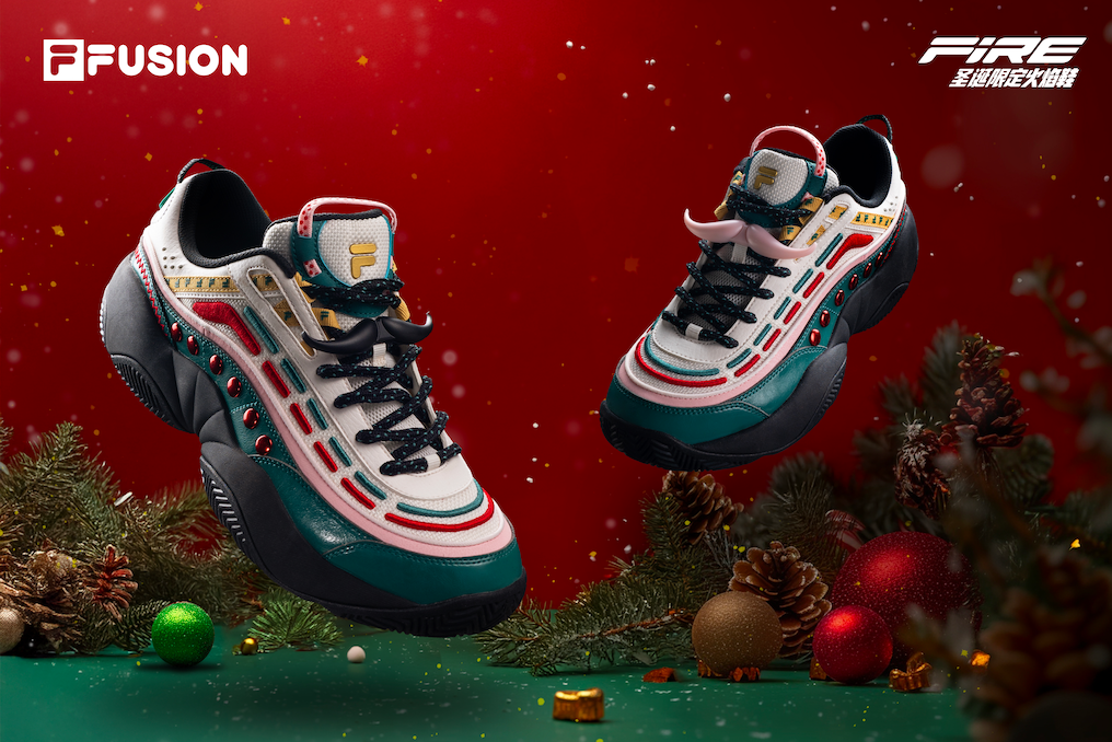 FILA FUSION FIRE圣诞火焰鞋奏响冬日序章